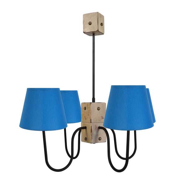 Lustre TACKS métal bois bras