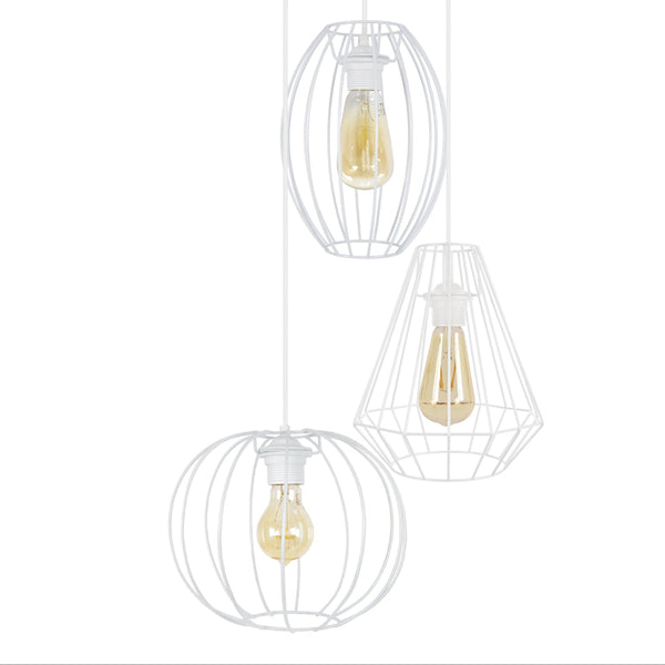 <tc>Candeeiro de Teto DIAMOND,PACENTRO,ASOLO 45cm-3 luzes</tc>