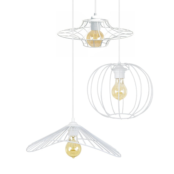 <tc>Candeeiro de Teto ASOLO,LADY,UFO 1 45cm- 3 luzes</tc>