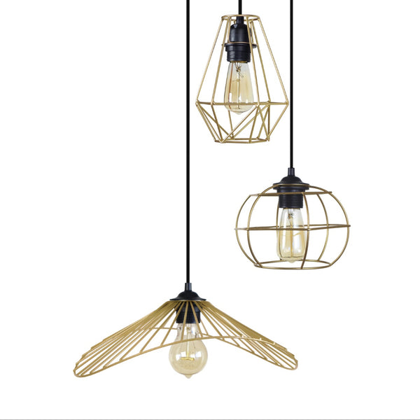 <tc>Candeeiro de Teto ASOLO,LADY,UFO 1 45cm- 3 luzes</tc>
