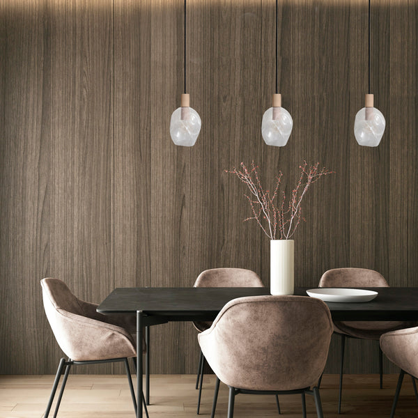 Lustre TOSEL VINGOLF,bois , H100xD20xP60  cm.
