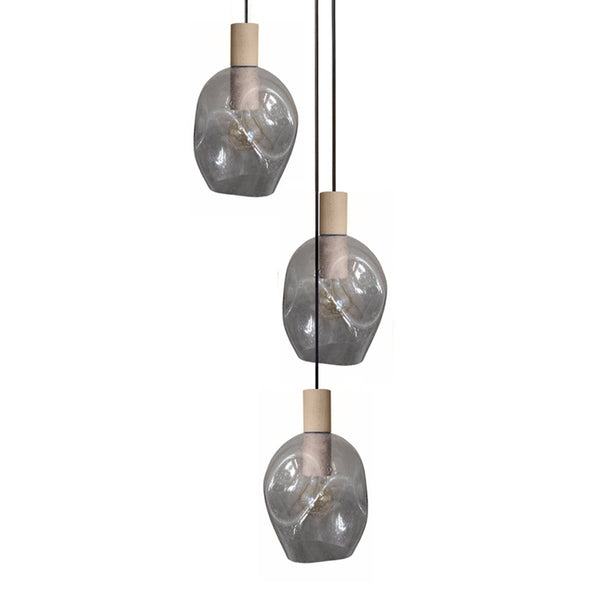 <transcy>Candeeiro de Teto KNUDSEN  30cm - 3 Luz </transcy>