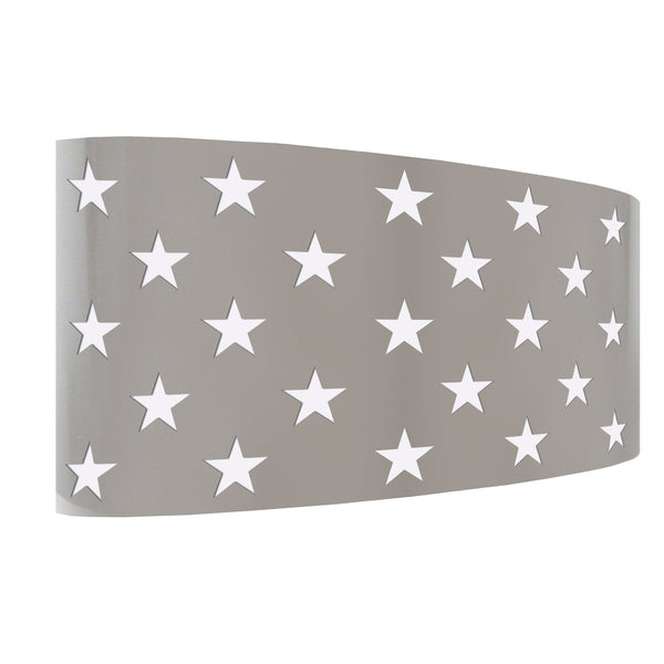 Applique TOSEL ETOILES,métal , H10,5xD13xP25  cm.
