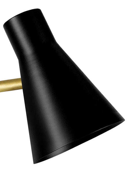 Applique TOSEL FUNNEL,métal, H18xD10xP19  cm.