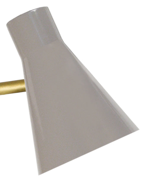Applique TOSEL FUNNEL,métal, H18xD10xP19  cm.