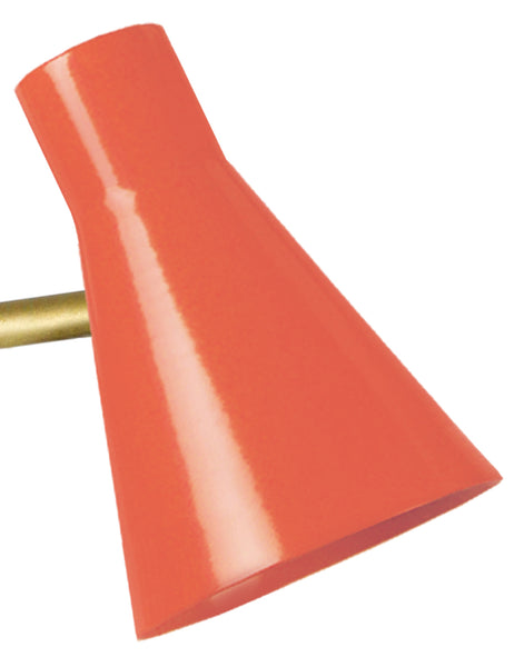 Applique TOSEL FUNNEL,métal, H18xD10xP19  cm.