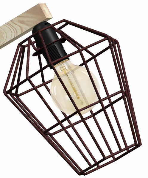 Applique TOSEL TRIBERG,bois, H20xD16xP16  cm.