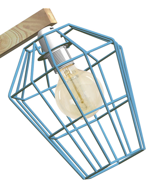 Applique TOSEL TRIBERG,bois, H20xD16xP16  cm.