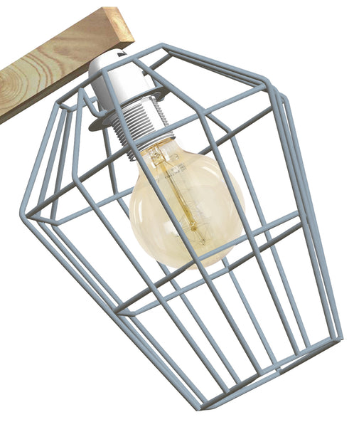 Applique TOSEL TRIBERG,bois, H20xD16xP16  cm.