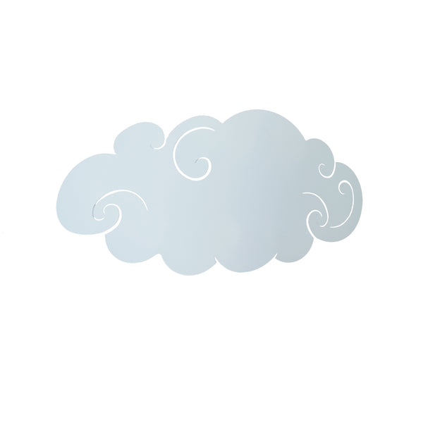 Applique TOSEL NUAGE VRILLE,métal , H9xD16xP34  cm.