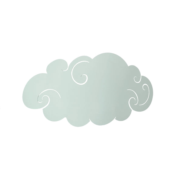 Applique TOSEL NUAGE VRILLE,métal , H9xD16xP34  cm.