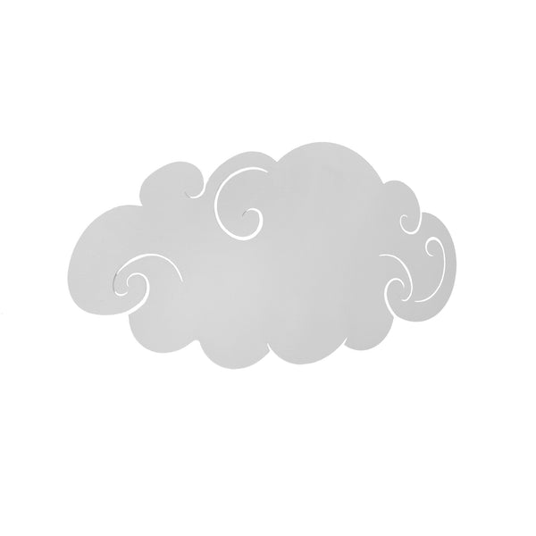 Applique TOSEL NUAGE VRILLE,métal , H9xD16xP34  cm.