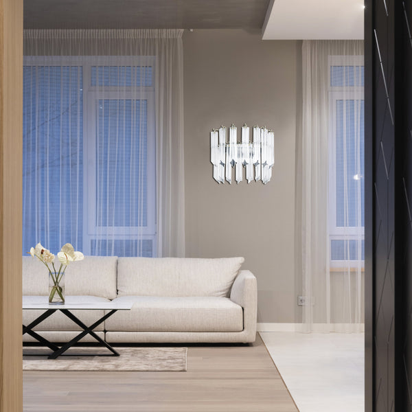 <transcy>Aplique CRISTAL 35cm - 1 Luz </transcy>