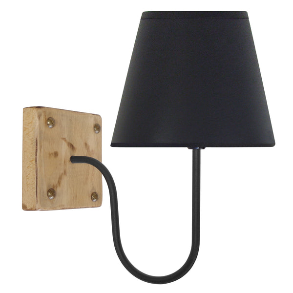 Applique TACKS bois métal bras