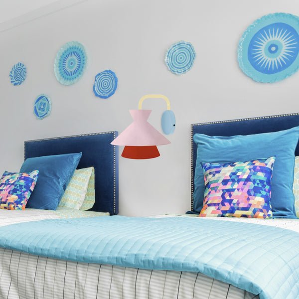 Applique TOSEL HELGA,métal, H26xD21xP25  cm.