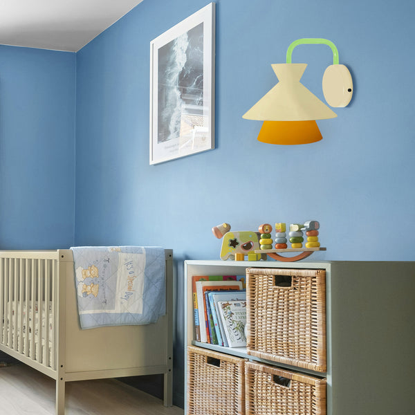 Applique TOSEL HELGA,métal, H26xD21xP25  cm.