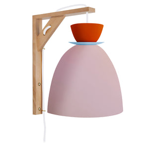 Applique TOSEL JUVEL JANINA,bois, H30xD21,5xP28  cm.
