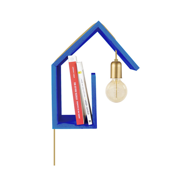 Applique TOSEL COTTAGE G,bois, H36xD15xP29  cm.