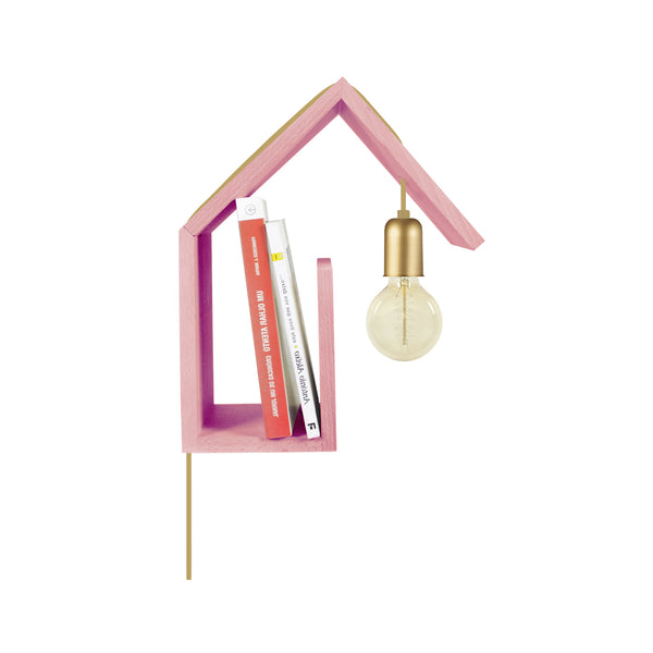 Applique TOSEL COTTAGE G,bois, H36xD15xP29  cm.