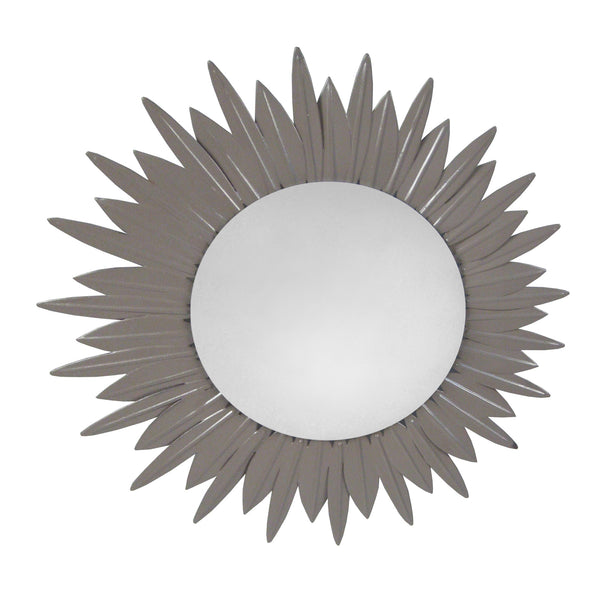 Plafonnier TOSEL SOLEIL,métal , verre, H15xD30xP30  cm.