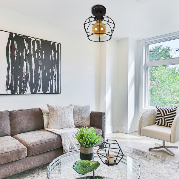 <tc>Plafon VILLEPOT  18cm - 1 Luz  </tc>