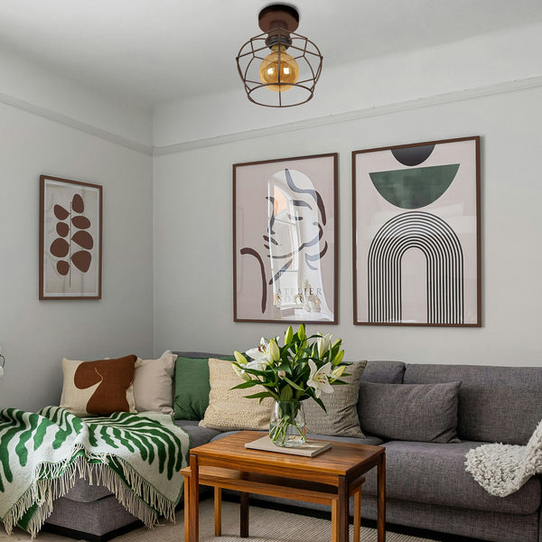 <tc>Plafon VILLEPOT  18cm - 1 Luz  </tc>