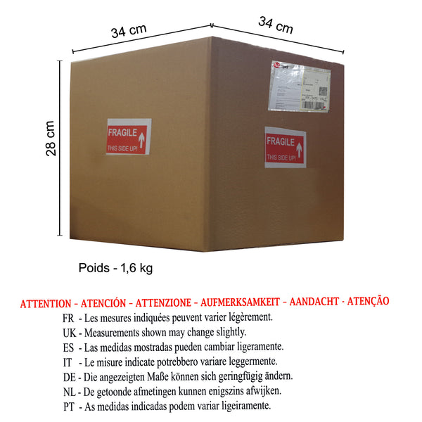 <tc>Suspensão VENISE  25cm - 1 Luz  </tc>