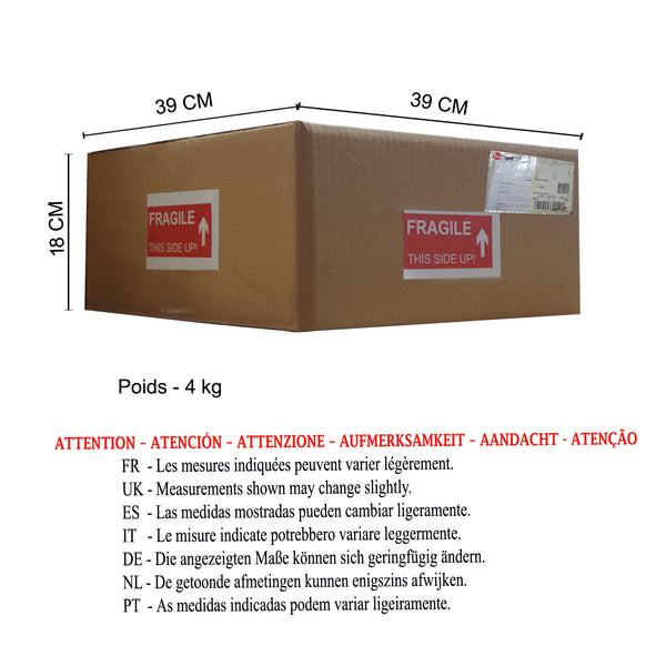 <transcy>Aplique CRISTAL 35cm - 1 Luz </transcy>