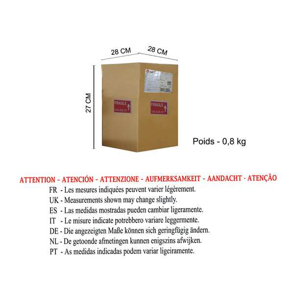 Suspension TOSEL ARMILARE,métal  H85xD25xP25  cm.