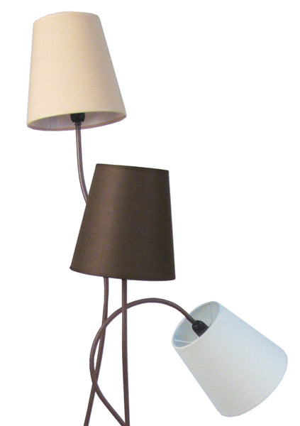 Lampadaire TOSEL NICE,métal , H153xD30xP30  cm.