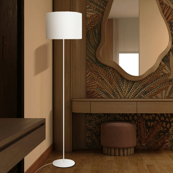Lampadaire ALFENA métal colonne