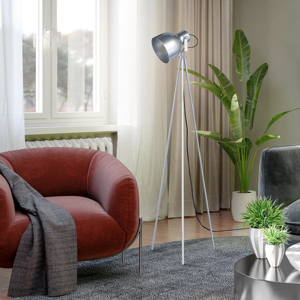 Lampadaire TOSEL CARLSON 2,métal, H155xD40xP40  cm.