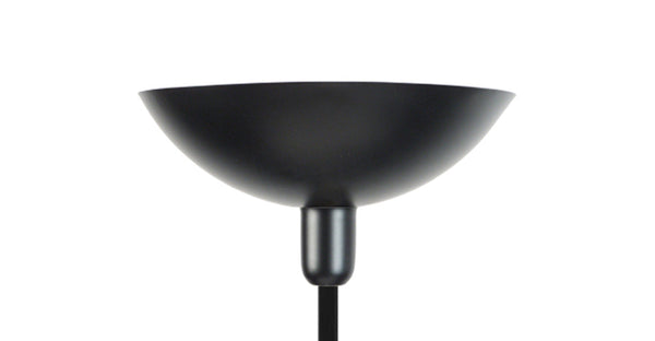 Lampadaire TOSEL DEMI LUNE,métal, H181xD30xP30  cm.
