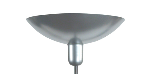 Lampadaire TOSEL DEMI LUNE,métal, H181xD30xP30  cm.
