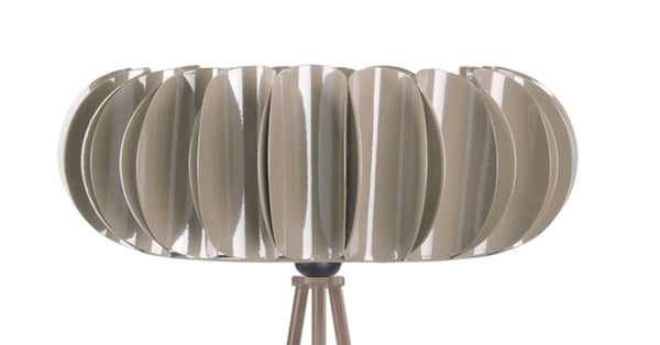 Lampadaire TOSEL TIAGO,métal , H165xD40xP40  cm.