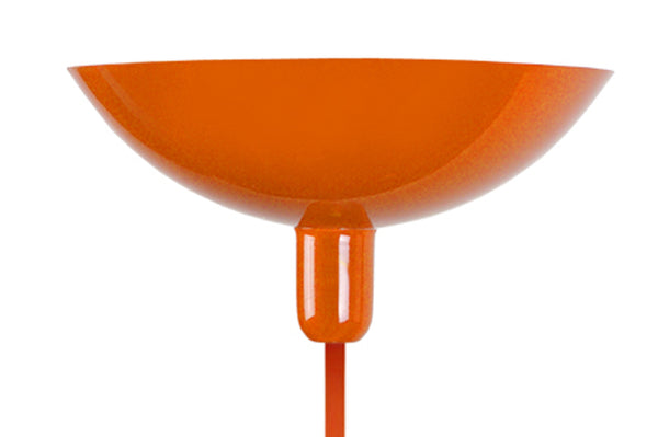 Lampadaire TOSEL DEMI LUNE,métal, H181xD30xP30  cm.