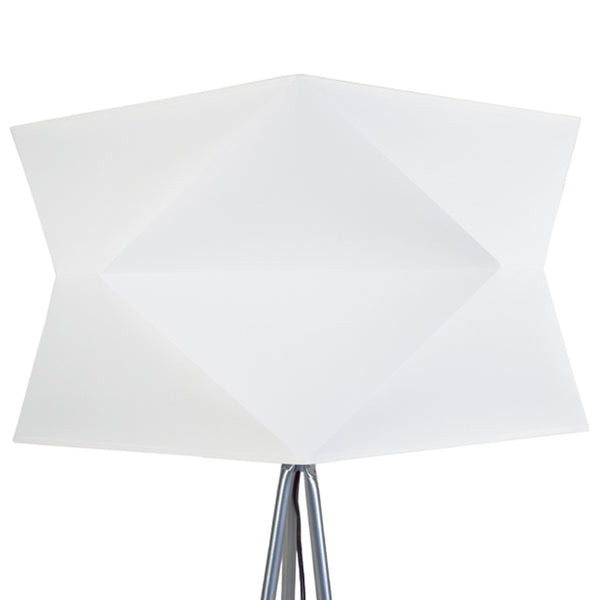 Lámpara de pie GOTEBORG madera metal trípode
