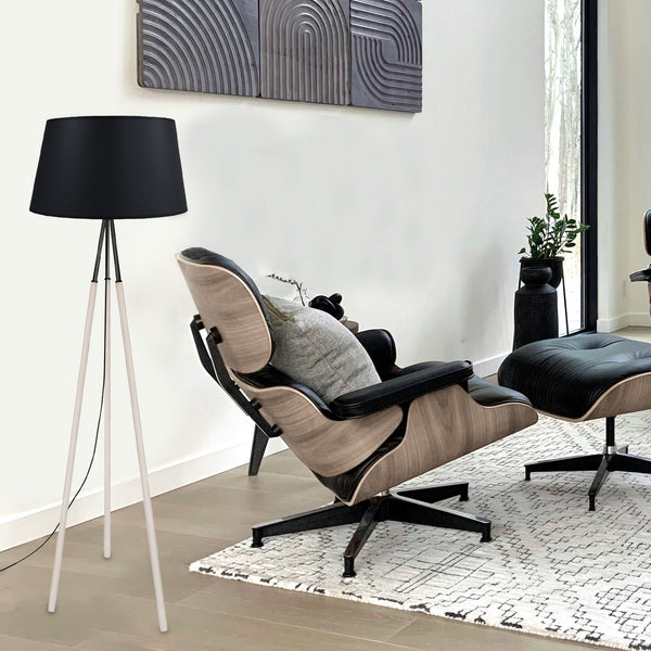 Lampadaire TOSEL GOTEBORG,bois, H160xD45xP45  cm.