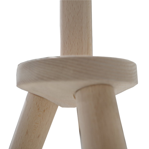 Lampadaire TOSEL TRIDENT,bois, H165xD40xP40  cm.