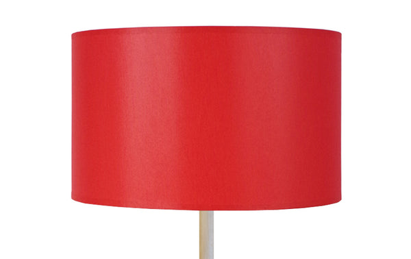 Lampadaire TOSEL TRIDENT,bois, métal, tissu H165xD40xP40  cm.