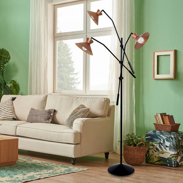 Lampadaire LEEDS 90cm - 3 Lumières