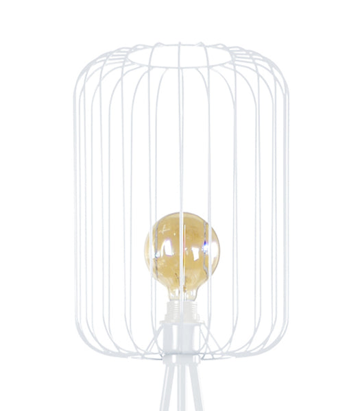 Lampadaire TOSEL SORANO,métal , H157xD50xP50  cm.