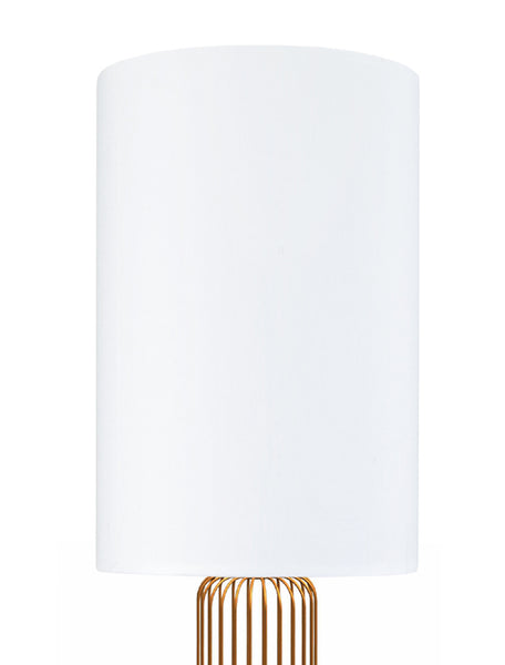 Lampadaire TOSEL LISBURNE,métal, H155xD30xP30  cm.