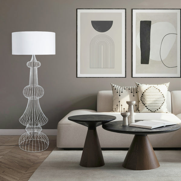 <tc>Candeeiro Pé Alto PAGODA  60cm - 1 Luz  </tc>