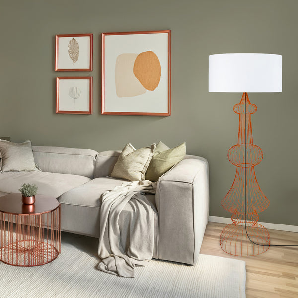 <tc>Candeeiro Pé Alto PAGODA  60cm - 1 Luz  </tc>