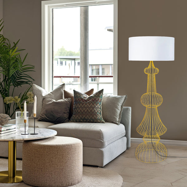 <tc>Candeeiro Pé Alto PAGODA  60cm - 1 Luz  </tc>