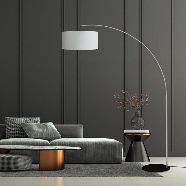 LampadaireTOSEL HAMILTON A,métal, H190xD150xP40  cm.