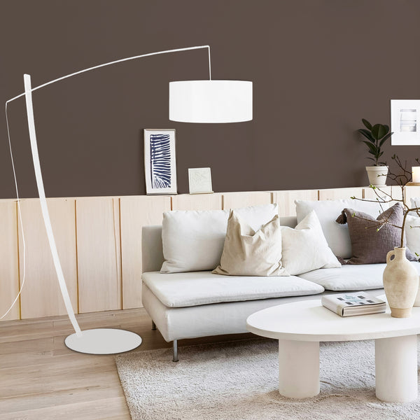 Lampadaire TOSEL CAVALAIRE,métal, tissu H170xD44xP44  cm.