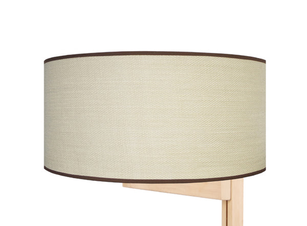 Lampadaire TOSEL CHENNAI,bois naturel,H163xD45xP45  cm.