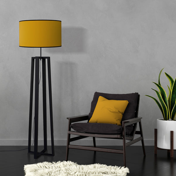 Lampadaire TOSEL MANON N,bois , H155xD40xP40  cm.
